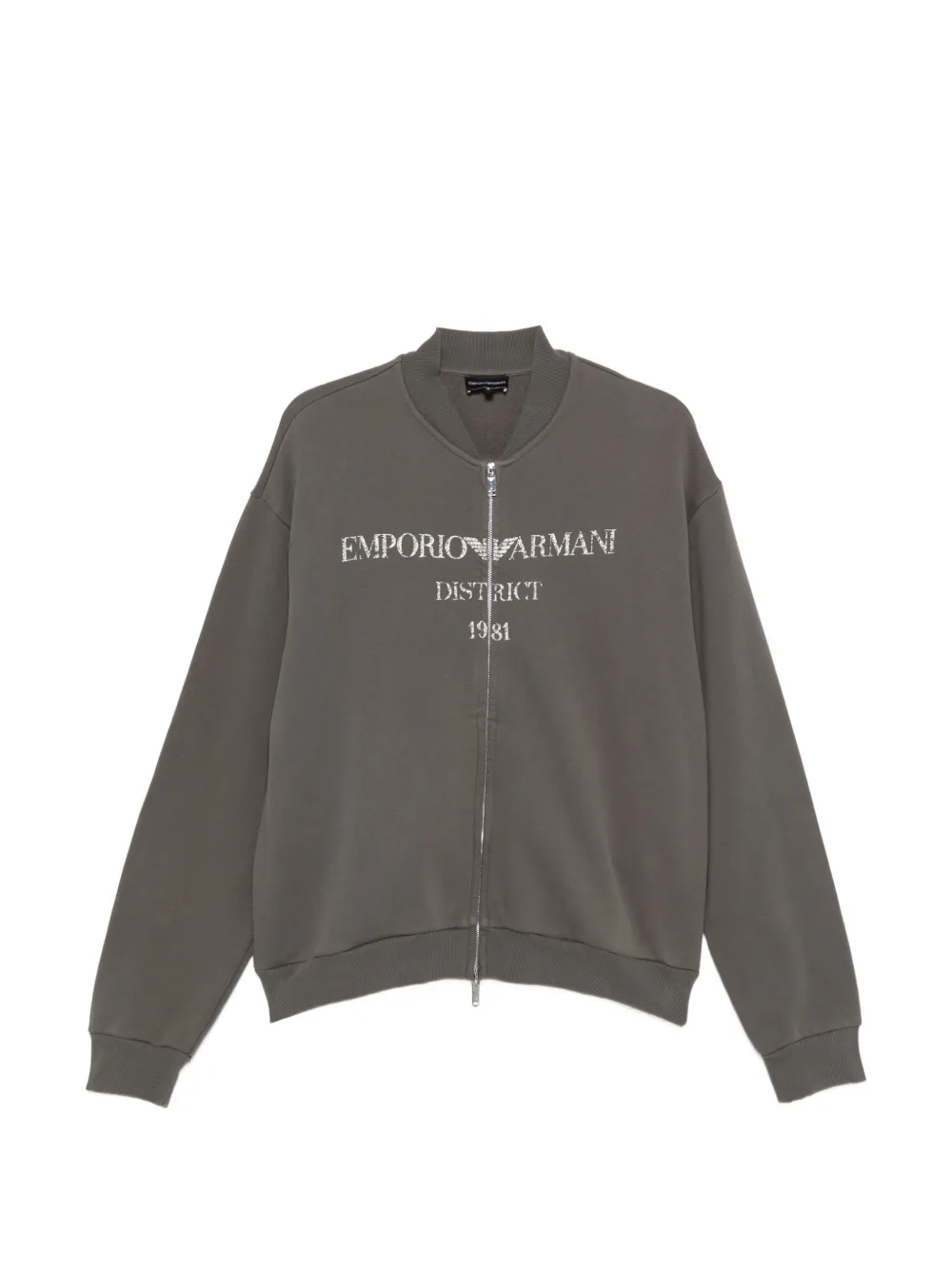 Emporio Armani Sweater met logoprint Grijs