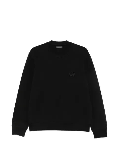Emporio Armani logo-patch sweater