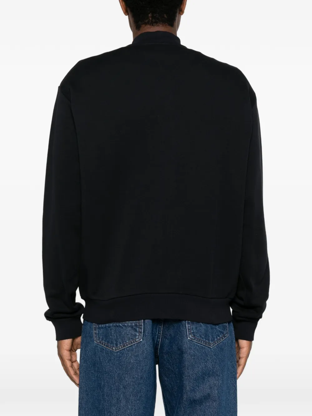 Emporio Armani Sweater met logoprint Blauw