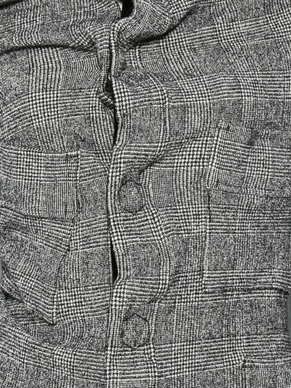 Junya Watanabe Jack met knoopsluiting Zwart