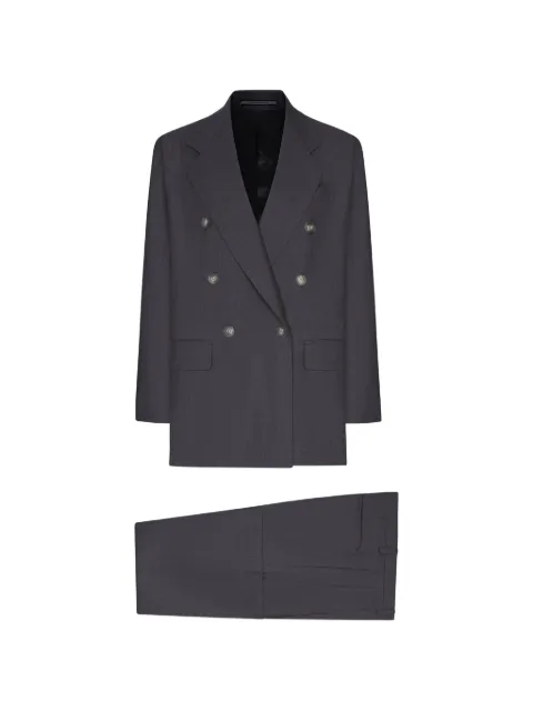 Tagliatore double-breasted wool suit