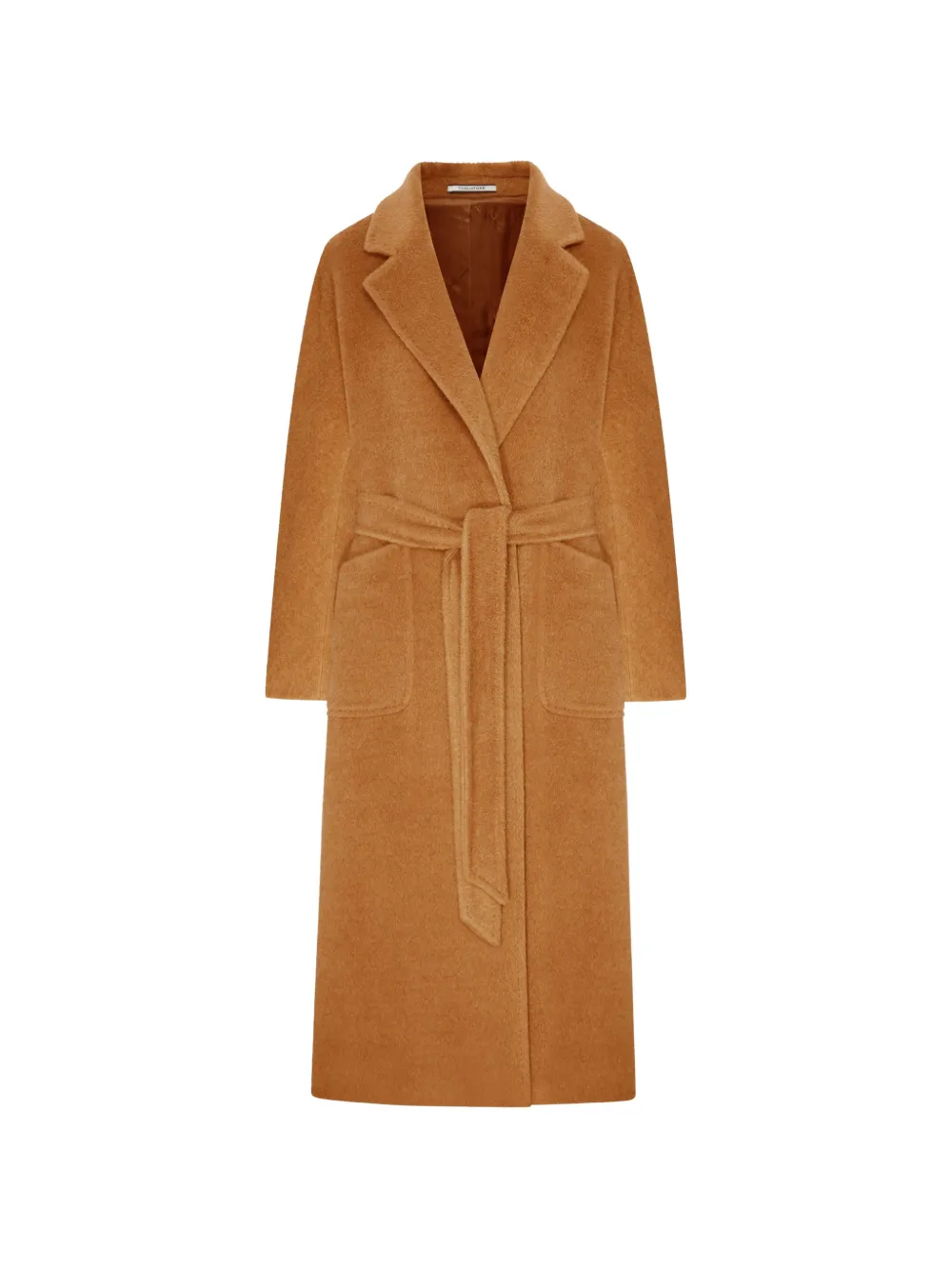 Tagliatore belted alpaca coat - Neutrals