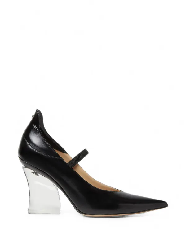 Fendi Fendi Cuneo Pointed-toe Pumps in Black