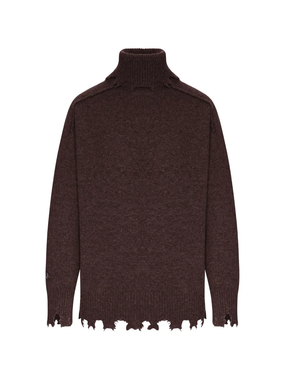 Seafarer distressed turtleneck sweater