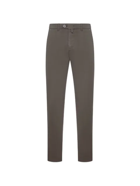 Kiton straight-leg cotton trousers