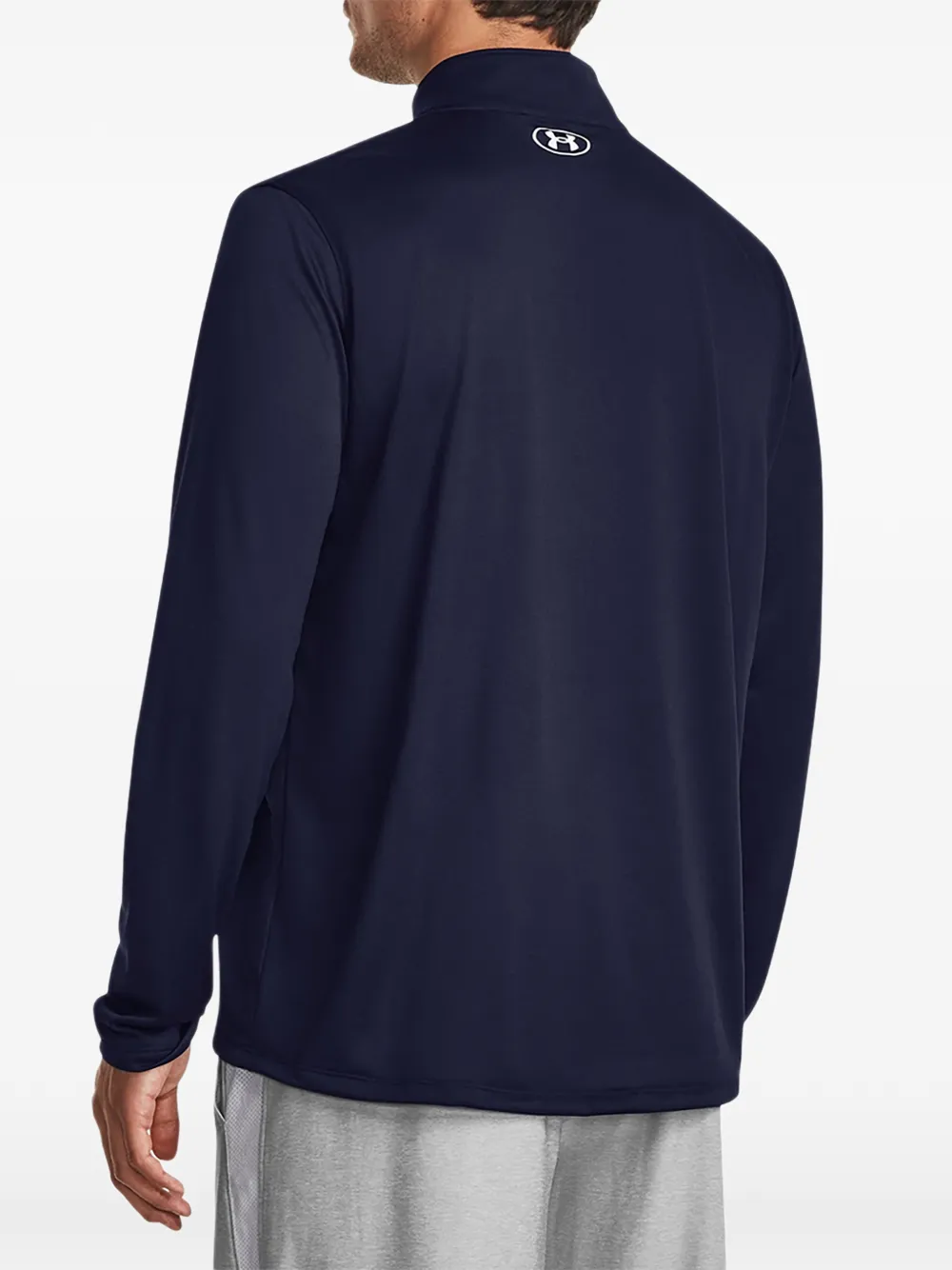 Under Armour Tech Team poloshirt met lange mouwen Blauw