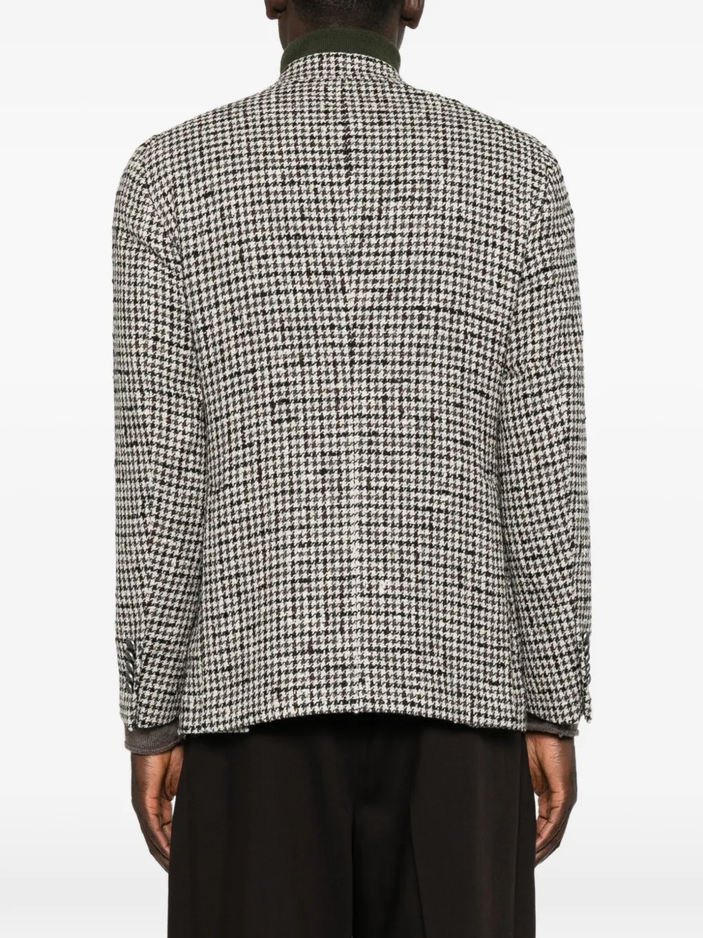 Tagliatore houndstooth single-breasted jacket - Neutrals