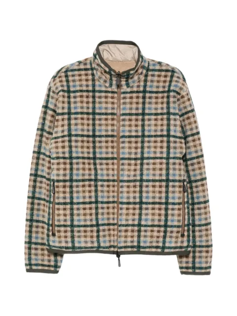 Moncler Grenoble check reversible jacket