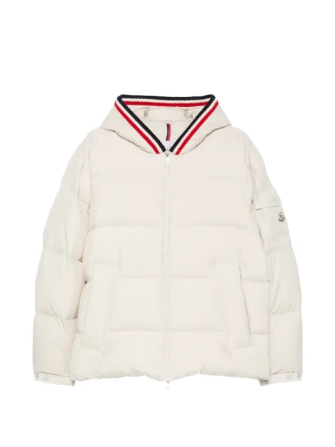 Moncler hooded quilted jacket