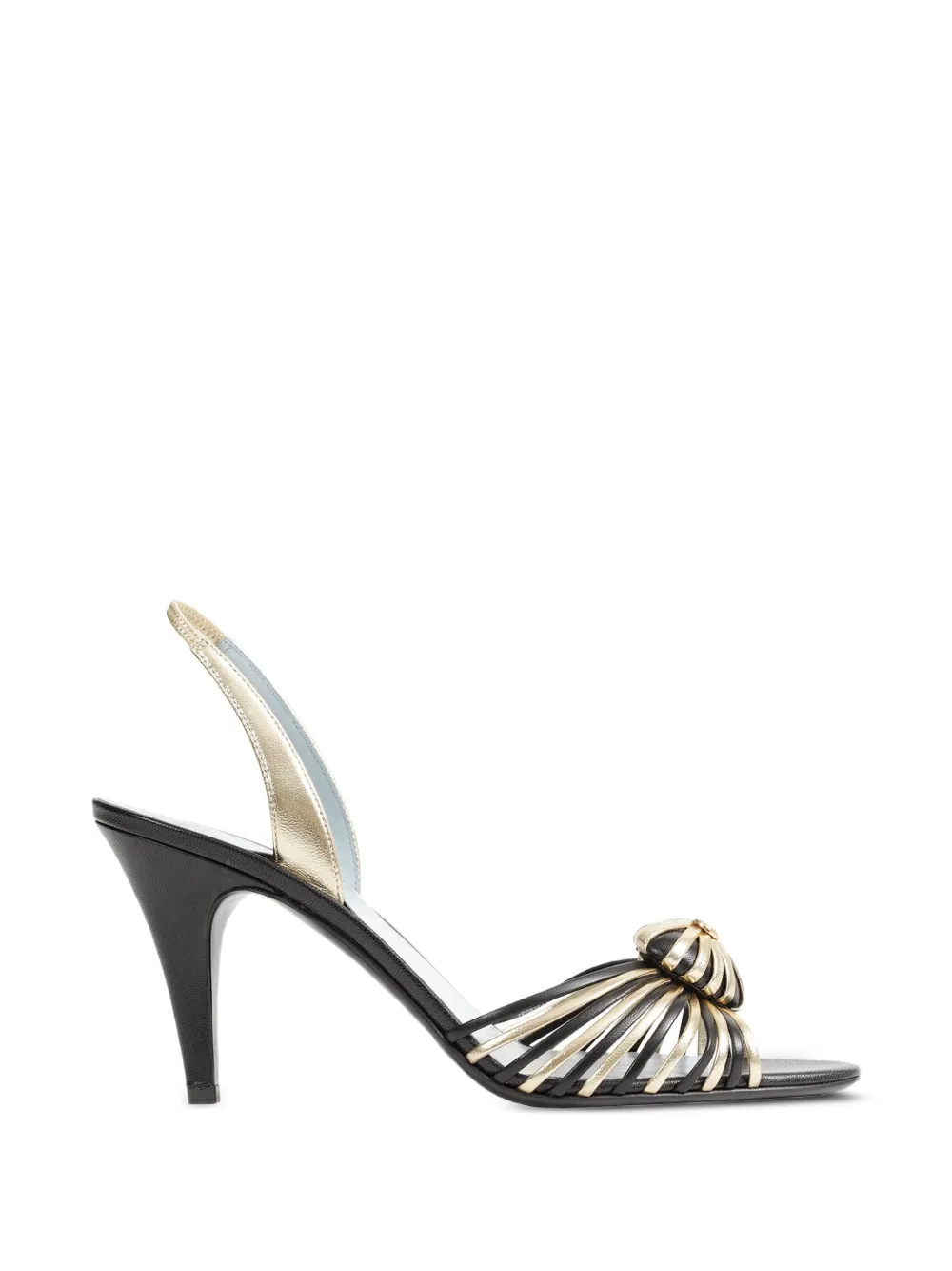 Valentino Garavani Coeur Royal caged sandals - Nero