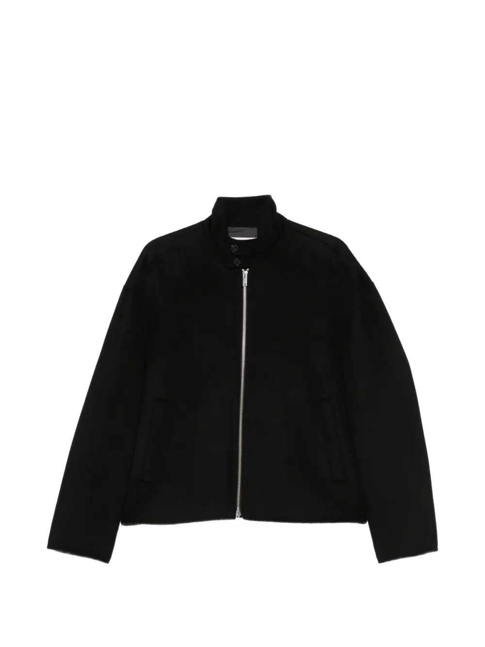 TONYWACK zip-up collar jacket - Nero