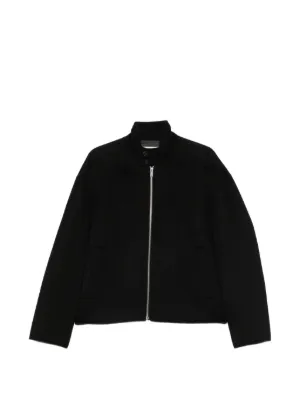 SAGE NATION Ji curved-panel Jacket | Black | FARFETCH