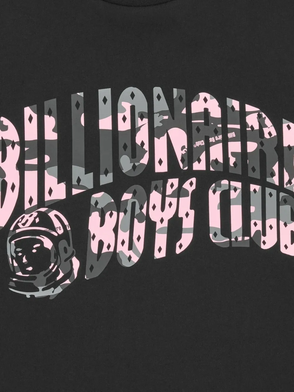 Billionaire Boys Club Camo Arch camouflage-logo T-shirt Zwart
