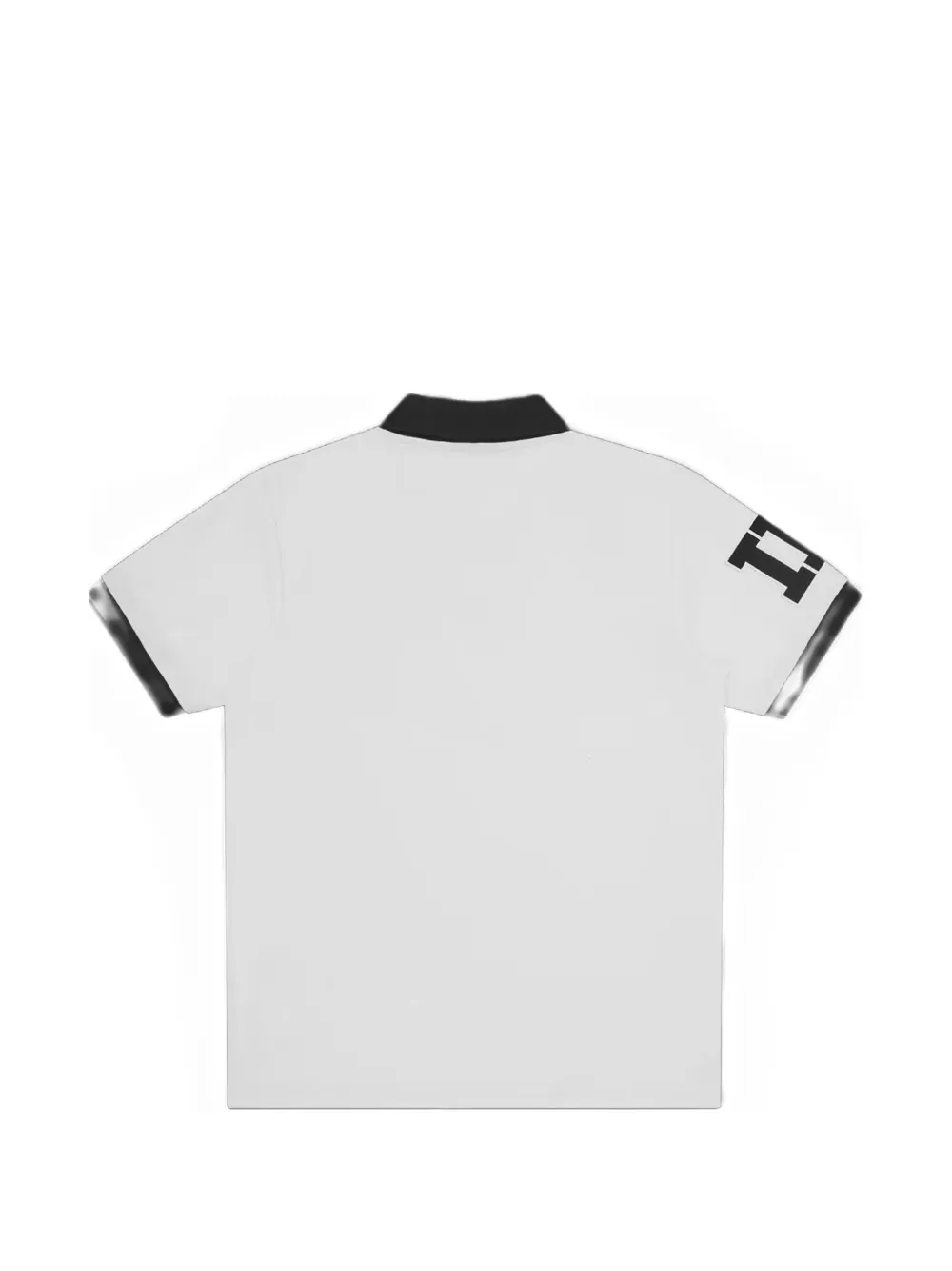 Billionaire Boys Club logo-embroidered contrast-collar polo shirt Wit