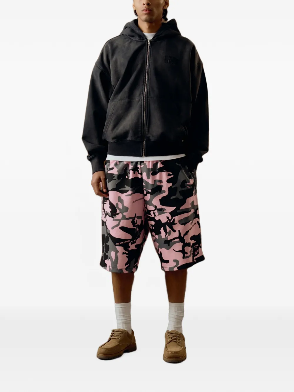 Billionaire Boys Club Hoodie met geborduurd logo Zwart