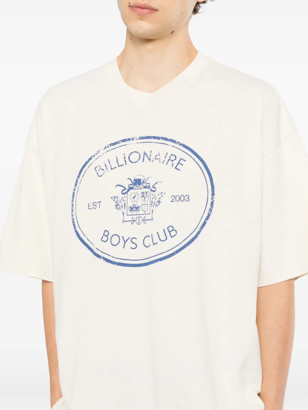 Billionaire Boys Club graphic-print T-shirt Beige