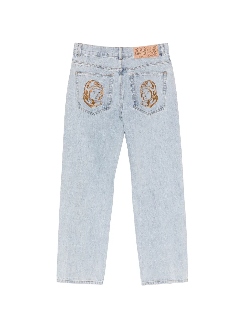 Billionaire Boys Club graphic-print jeans Blauw