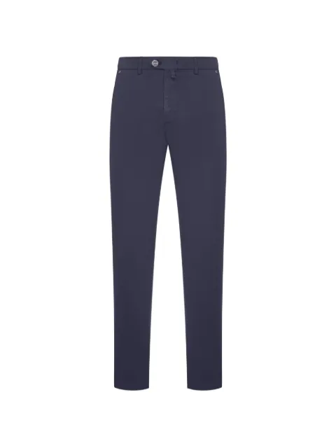 Kiton slim-fit tailored trousers