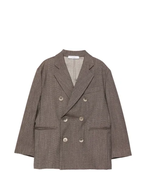 Paolo Pecora Kids double-breasted blazer