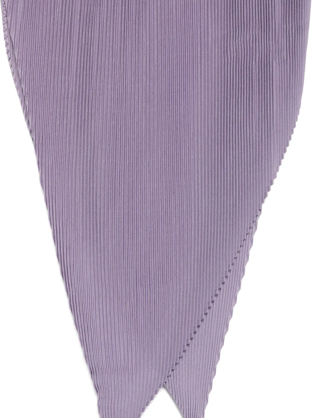 Homme Plissé Issey Miyake pleated-design scarf - Violet