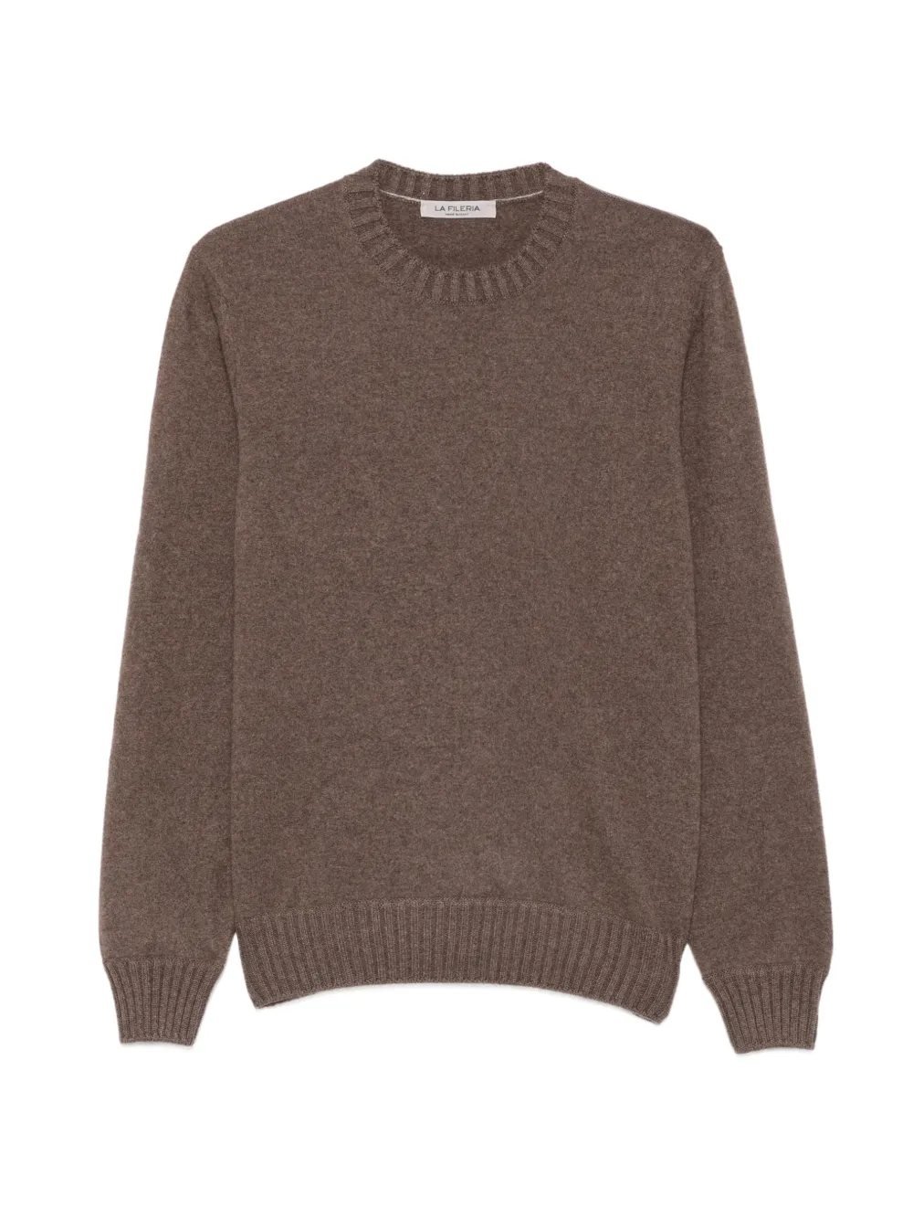 Fileria cashmere crew-neck sweater - Marrone