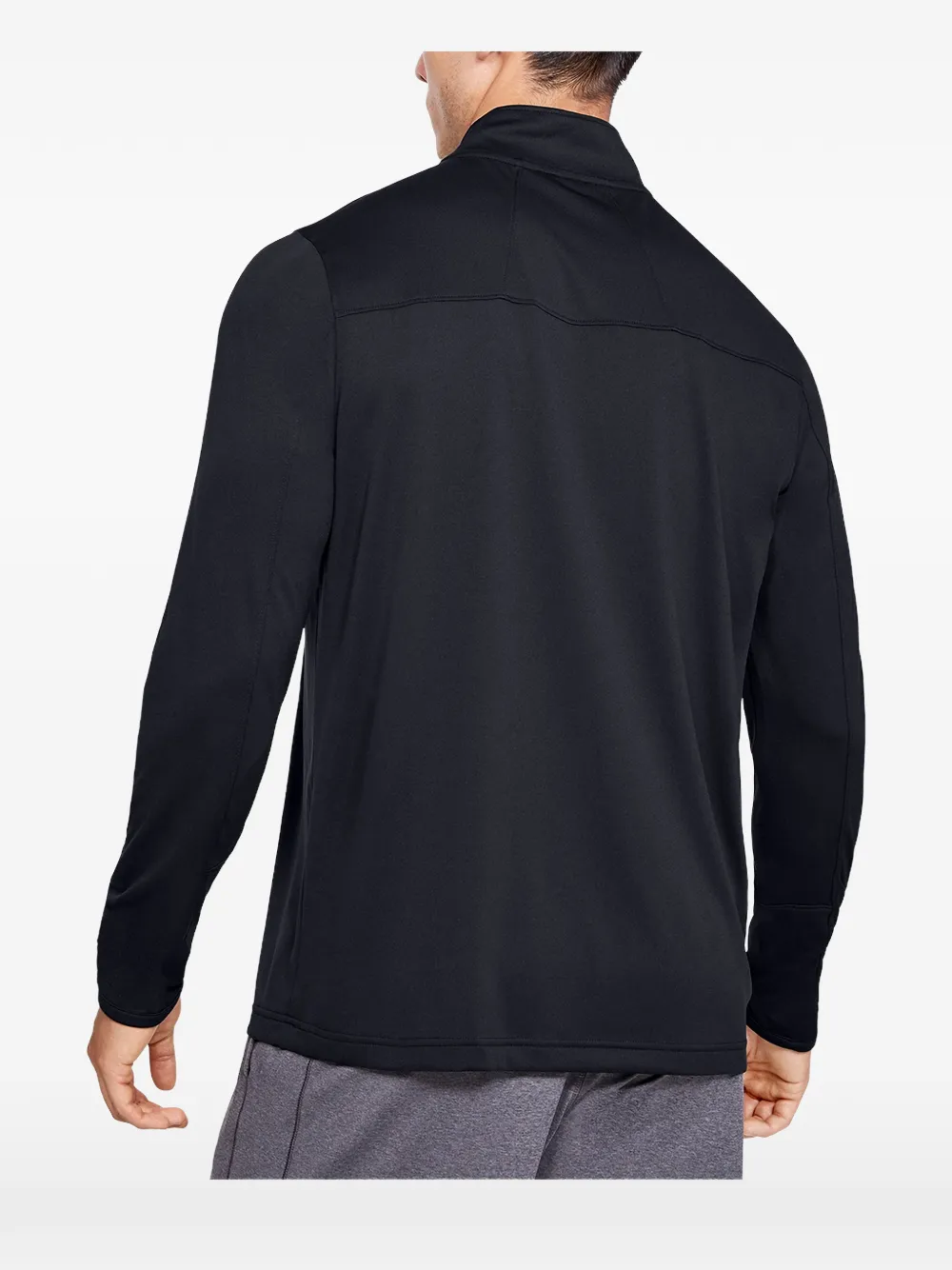 Under Armour Locker quarter-zip T-shirt Zwart