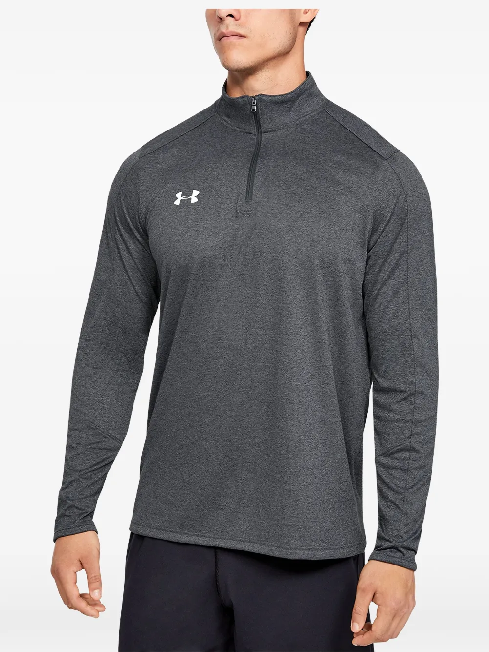 Under Armour Locker quarter-zip t-shirt Grijs