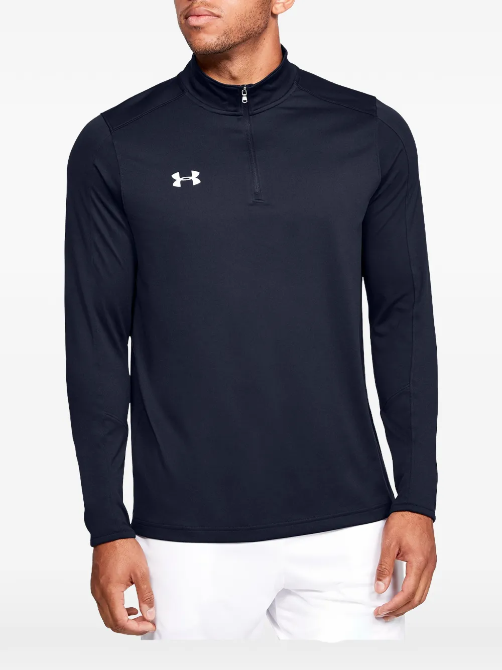 Under Armour locker quarter-zip long-sleeve t-shirt Blauw