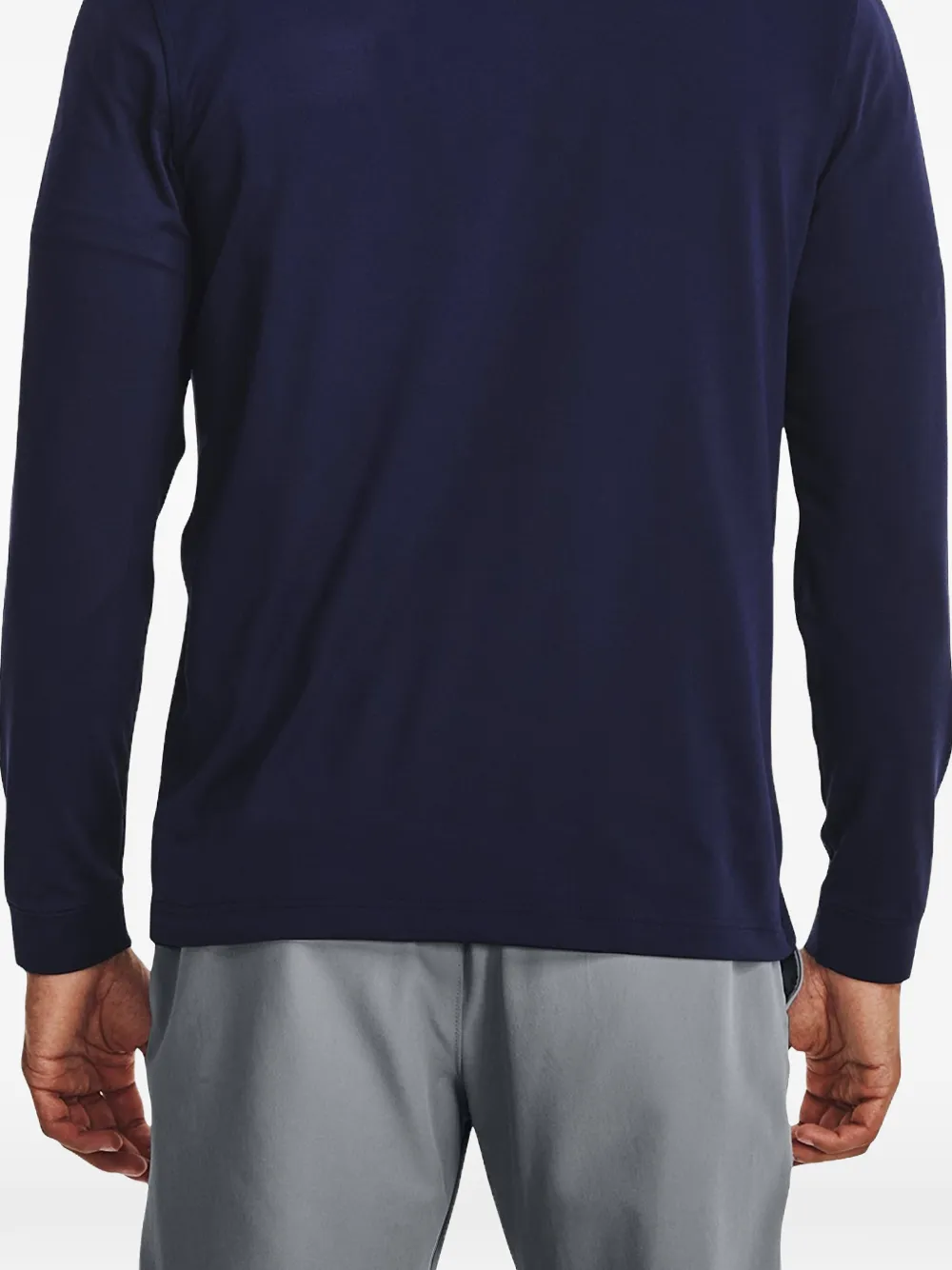 Under Armour Playoff T-shirt met kwartrits Blauw
