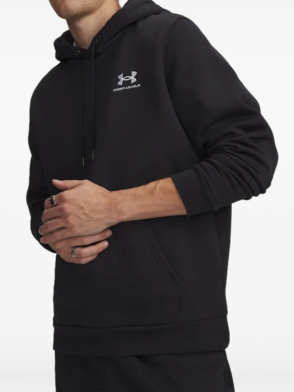 Under Armour Icon Fleece hoodie Zwart