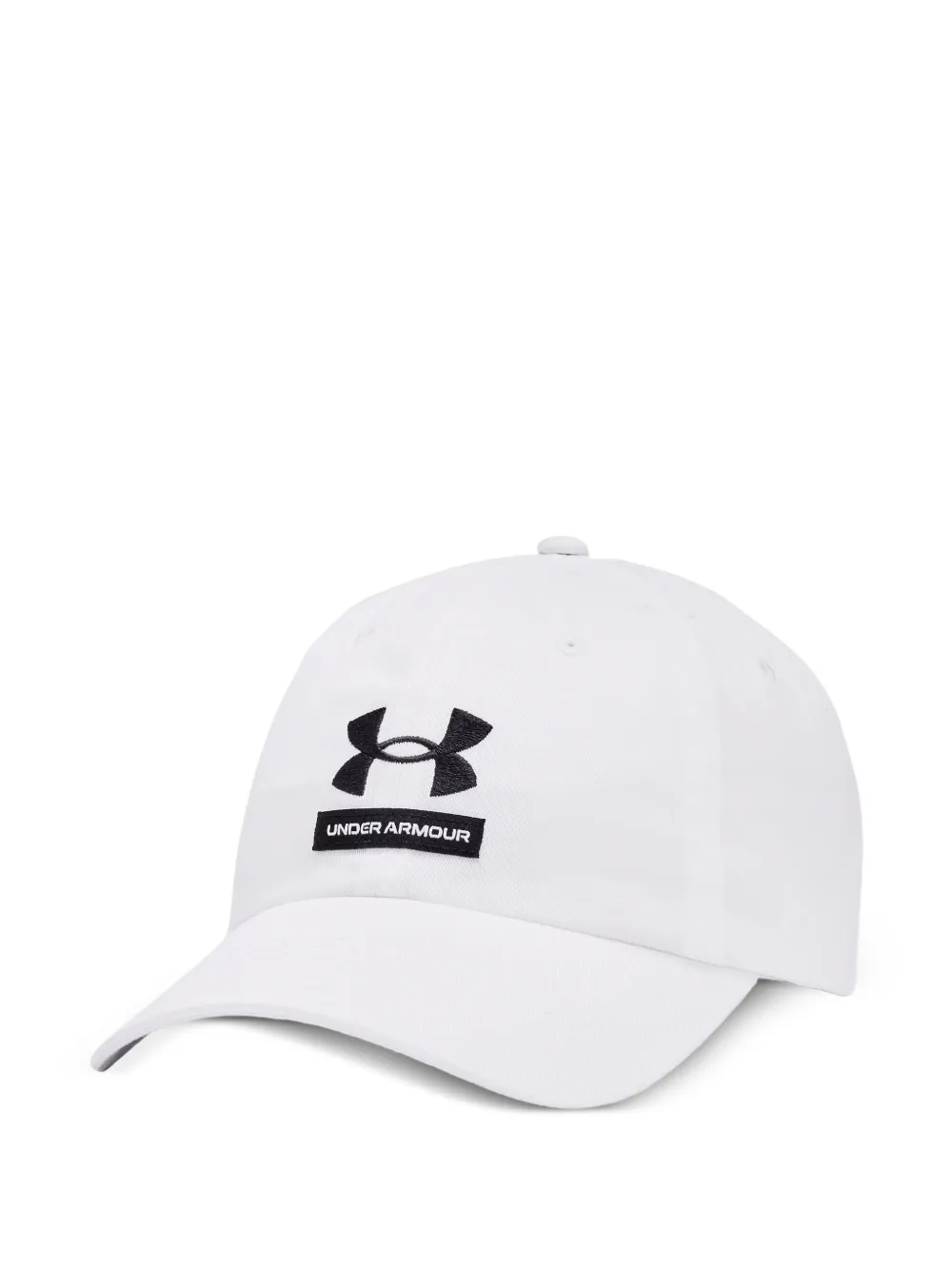 Under Armour Essential Low logo-patch cap - Bianco