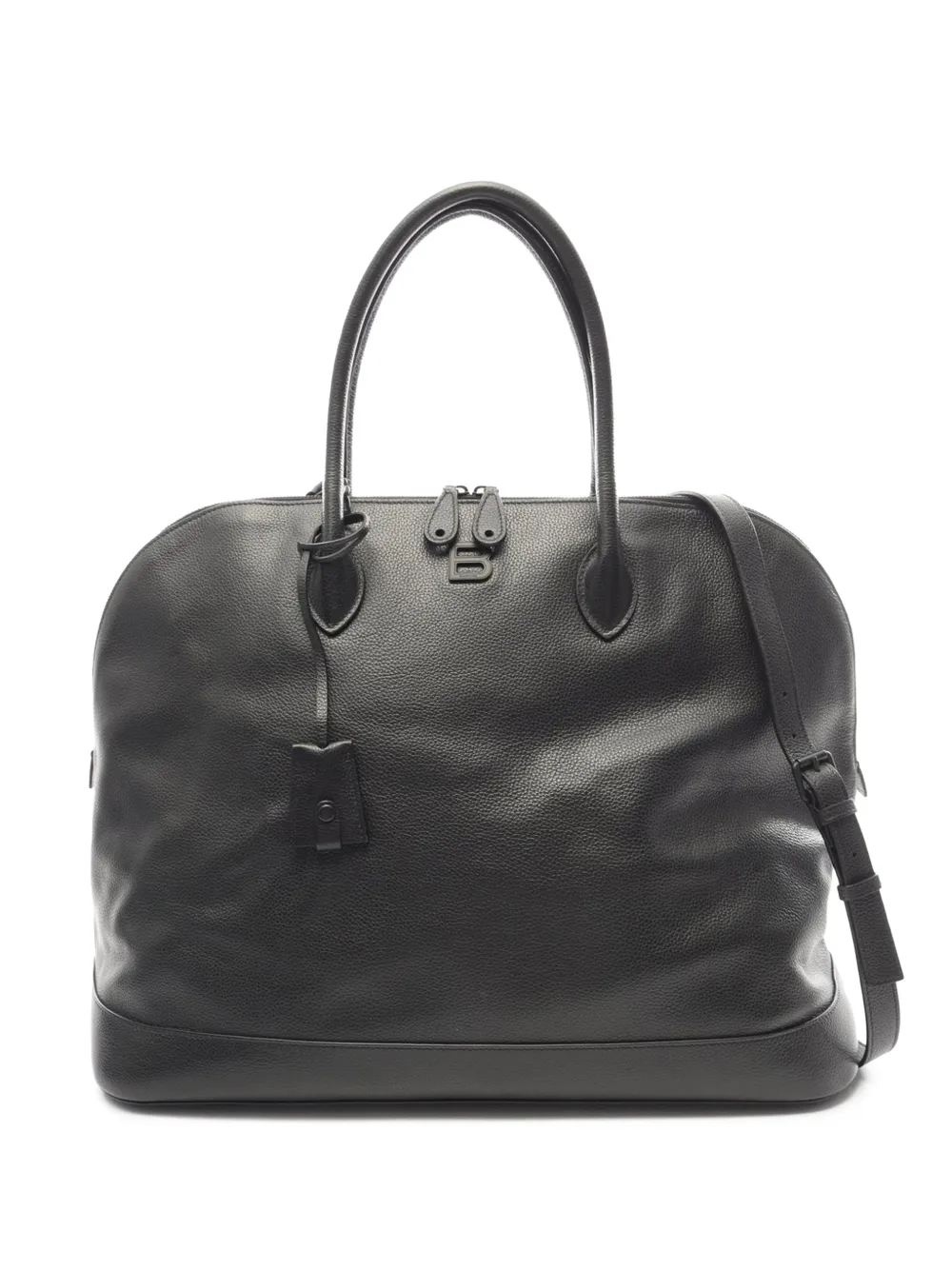 Balenciaga Pre-Owned 2018-2026 Large Leather Ville satchel - Schwarz