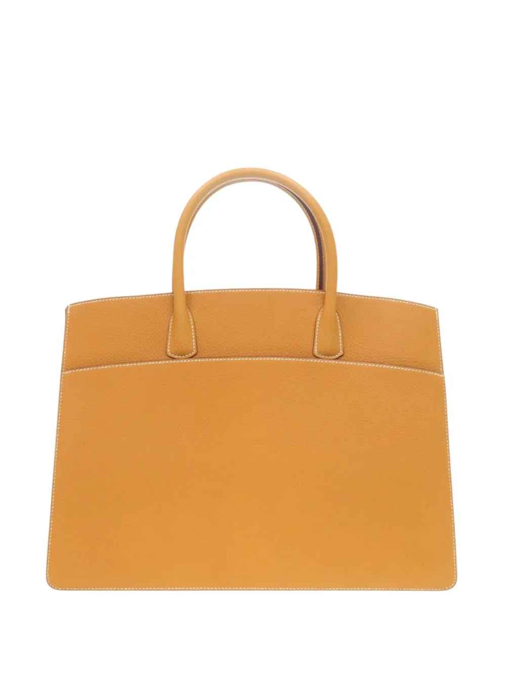 Hermès Pre-Owned sac à main Fjord White Bus GM (2001) - Marron Hermès Pre-Owned sac à main Fjord White Bus GM (2001) - Marron