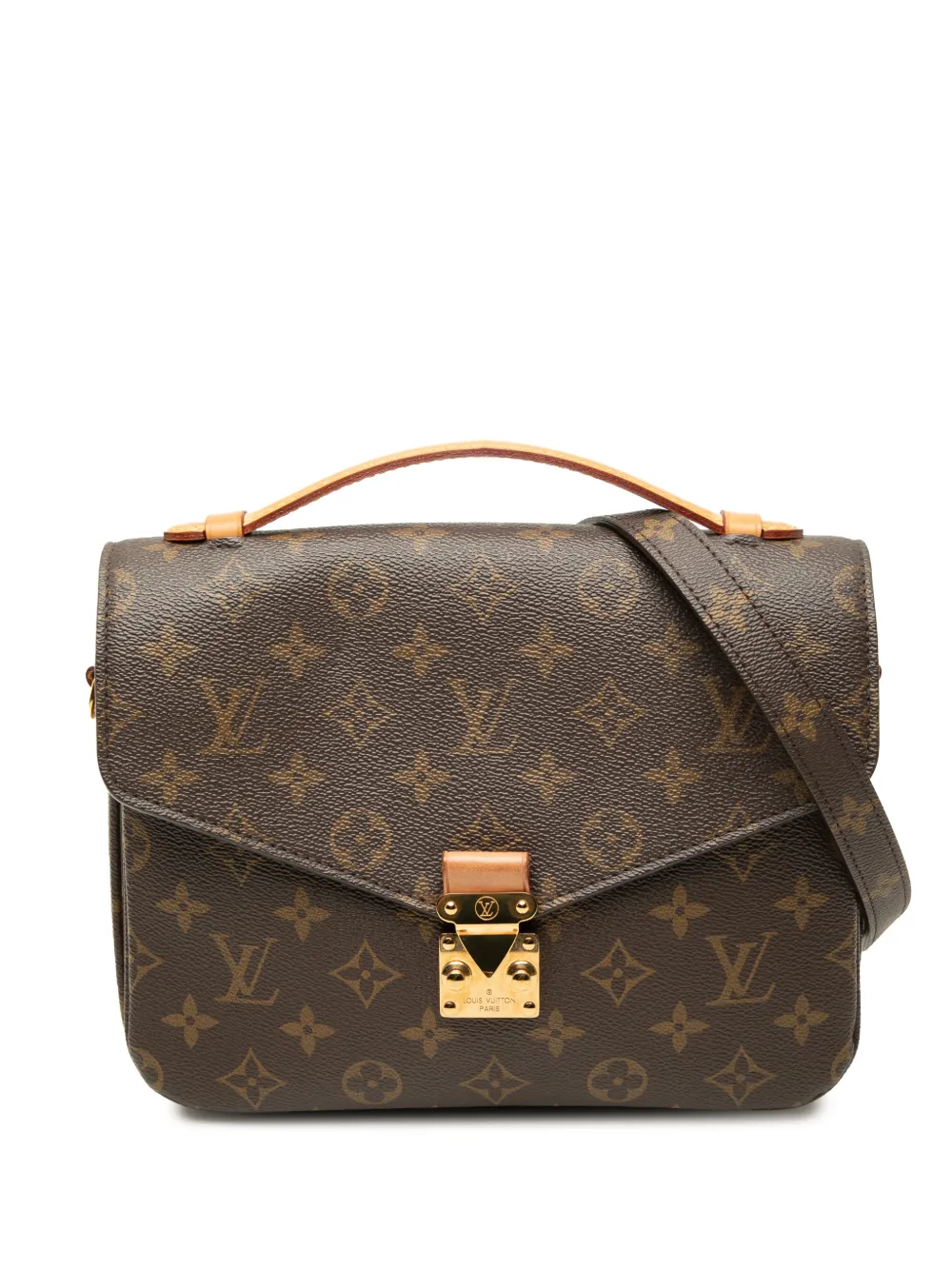 Louis Vuitton Pre-Owned sac à bandoulière monogrammé Pochette Metis (2020) - Marron