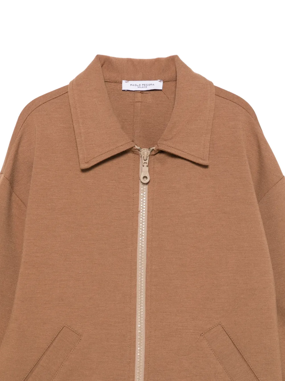 Paolo Pecora Kids zip-up drawstring jacket Bruin