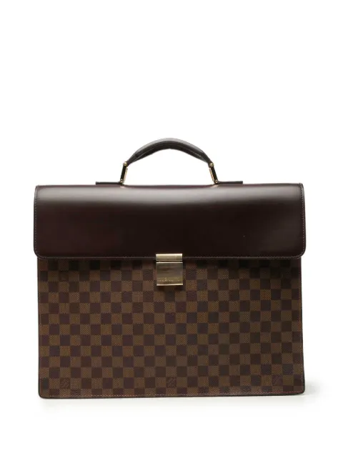 Louis Vuitton Pre-Owned 2005 Damier Ebene Altona GM business bag