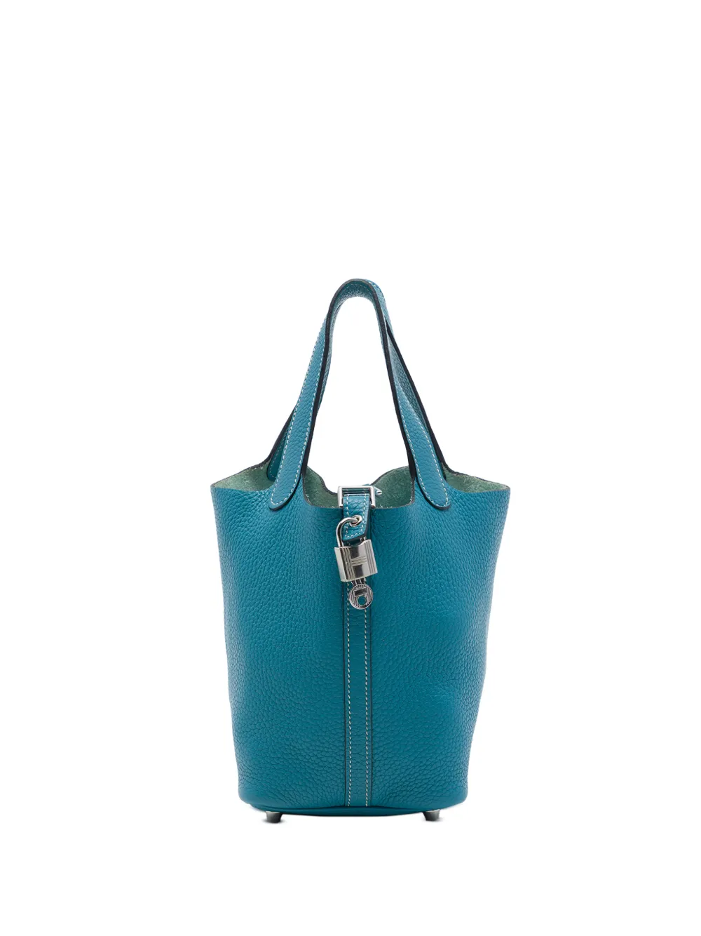 Hermès Pre-Owned 2013 Clemence Picotin Lock 18 handbag - Blau