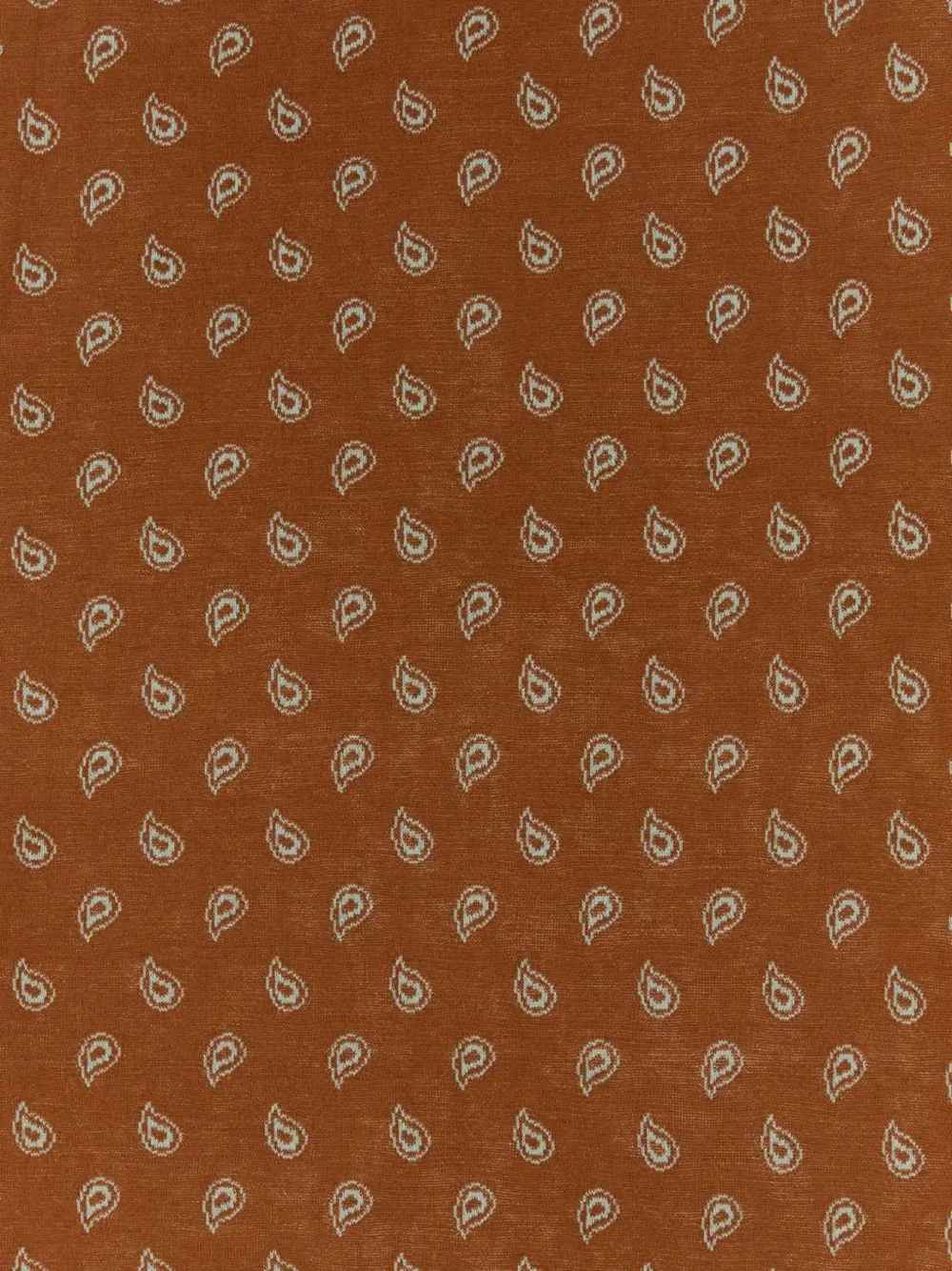 Guest In Residence Paisley-embroidered Scarf in Brown, view 3