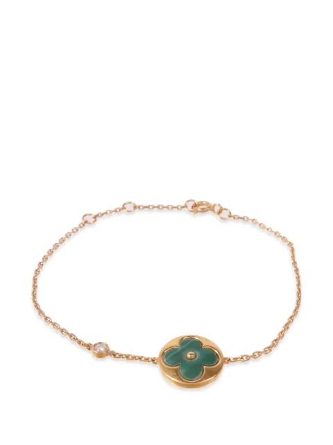 Louis Vuitton Pre-Owned Blossom malachite and diamond bracelet