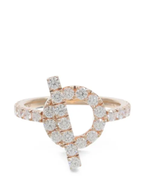 Hermès Pre-Owned Finesse diamond ring