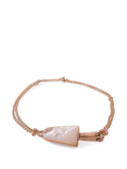 Bvlgari Pre-Owned Gelati mother-of-pearl and diamond bracelet