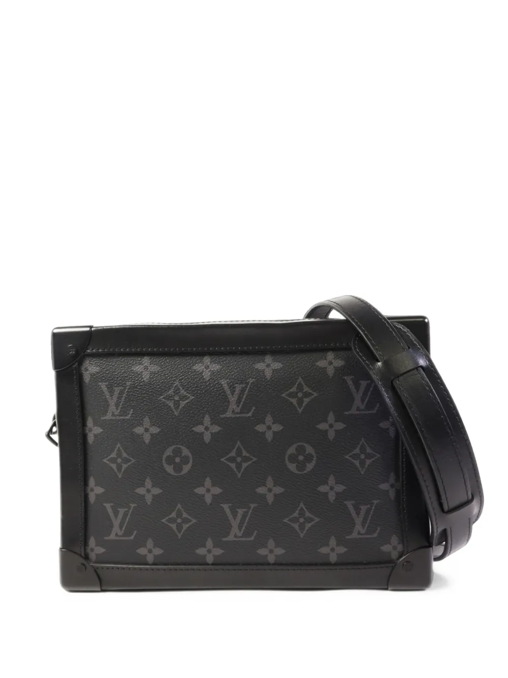 Louis Vuitton Pre-Owned Eclipse Soft Trunk Monogram Schultertasche - Schwarz