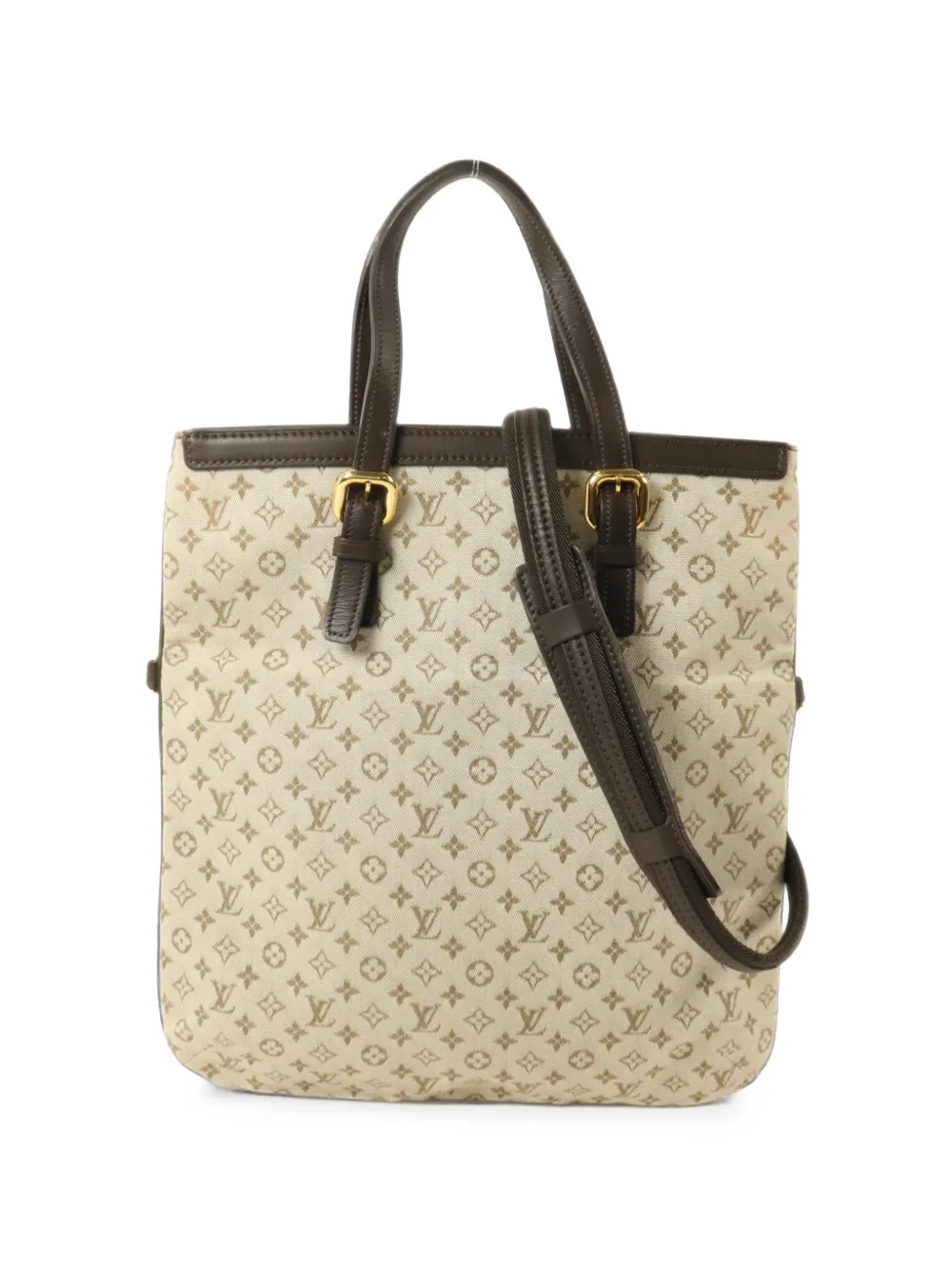 Louis Vuitton Pre-Owned mini Monogram Francoise shoulder bag - Toni neutri