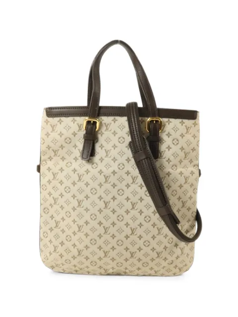 Louis Vuitton Pre-Owned lille Francoise skuldertaske med monogram