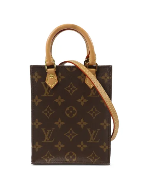 Louis Vuitton Pre-Owned Petit Sac Plat Monogram tote bag