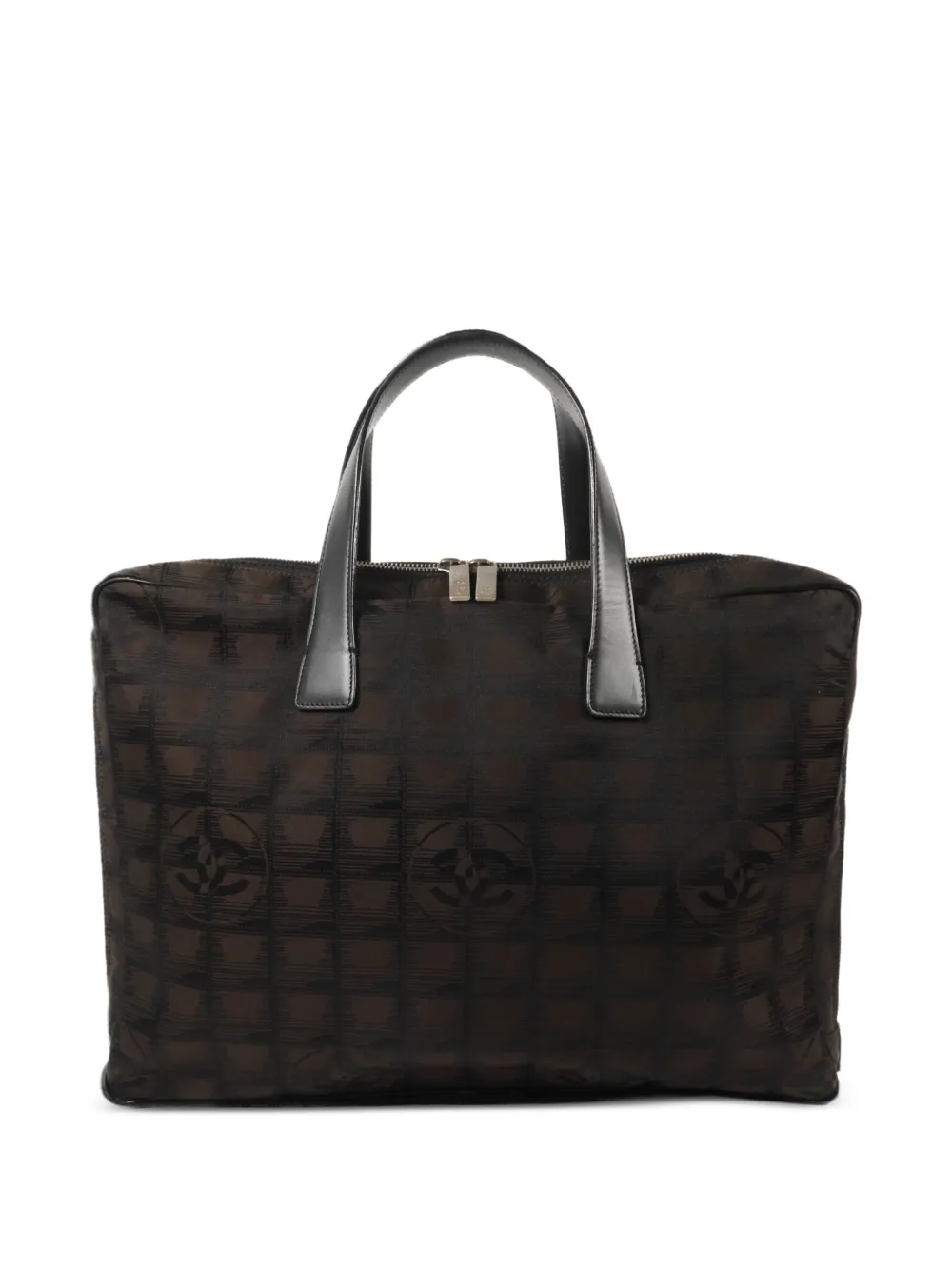 CHANEL Pre-Owned CC turn-lock laptop bag - Schwarz