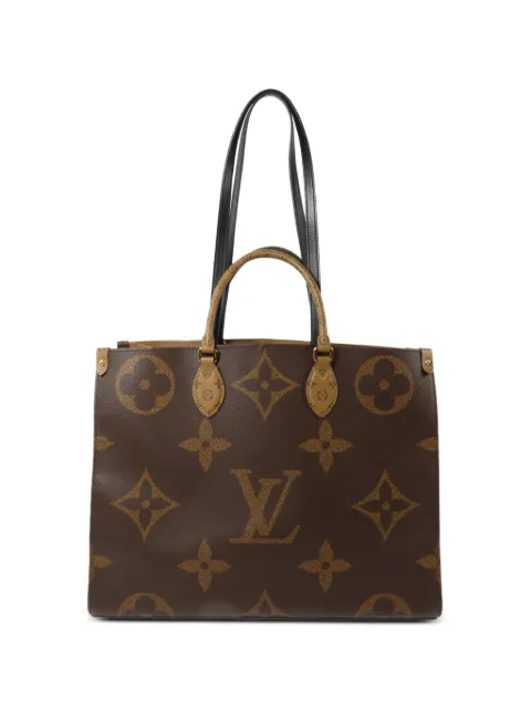 Louis Vuitton Pre-Owned sac cabas On The Go MM monogrammé Giant