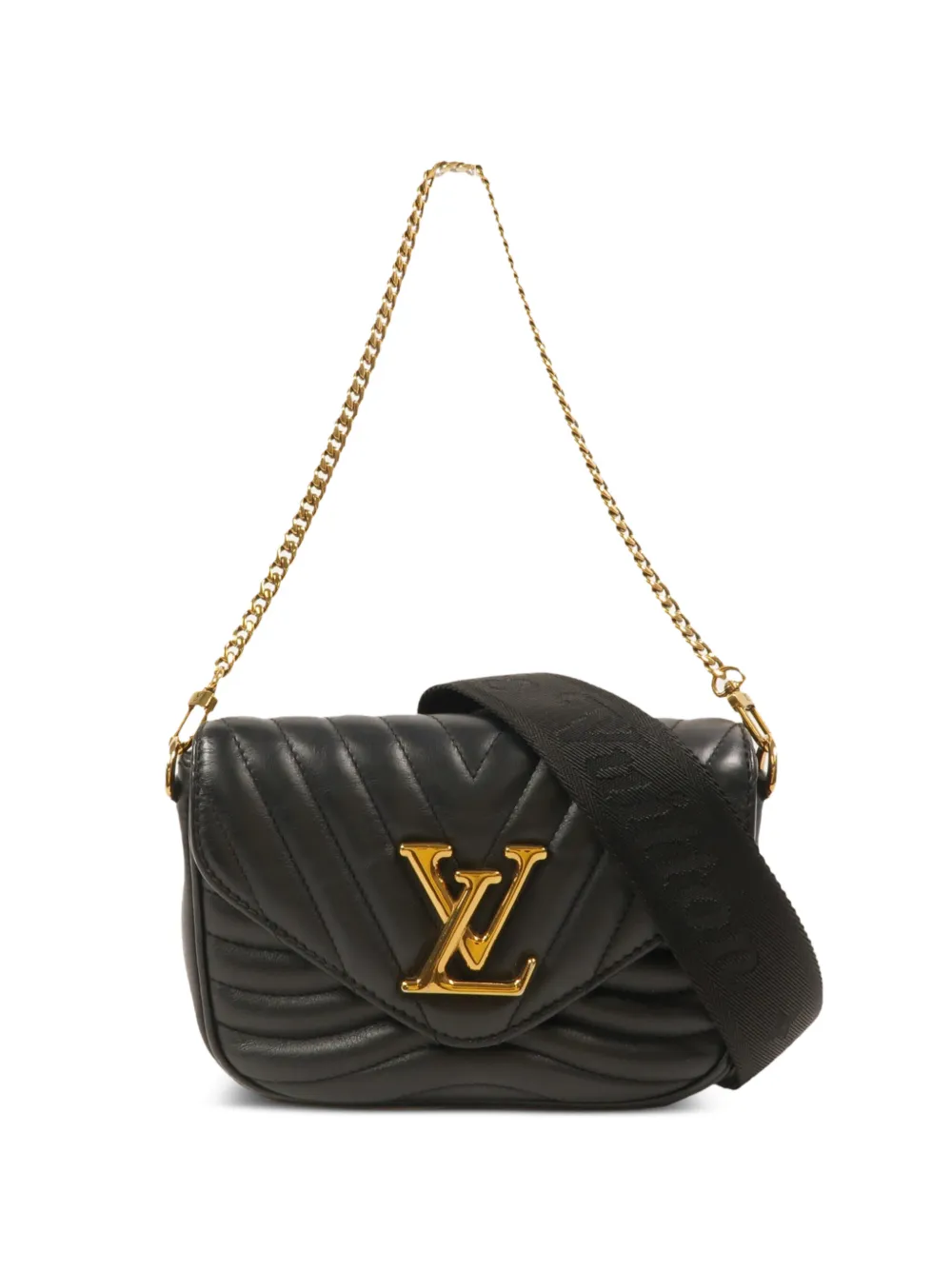 Louis Vuitton Pre-Owned New Wave shoulder bag - Black