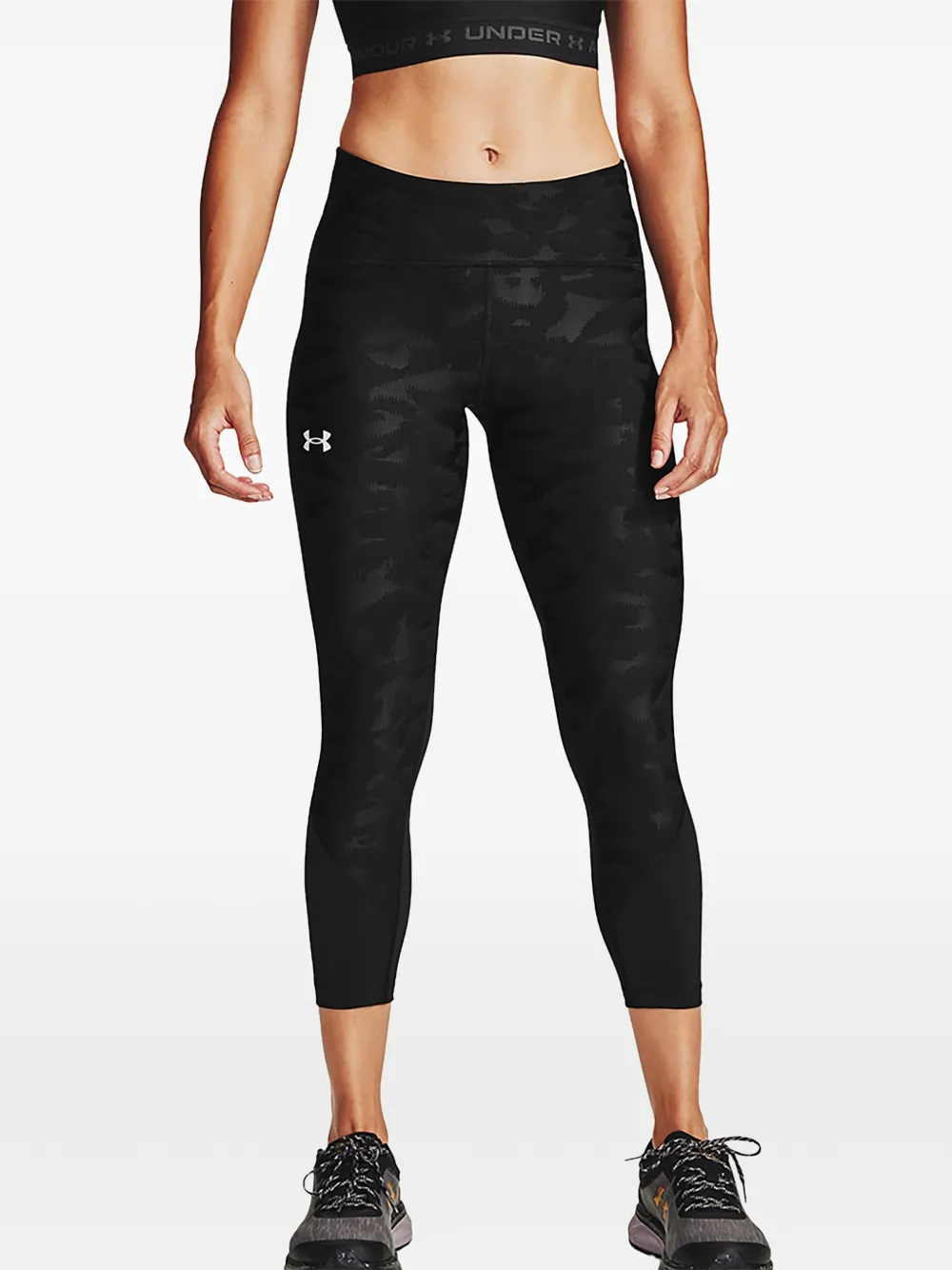 Under Armour Fly Fast 2.0 camouflage-print leggings - Noir
