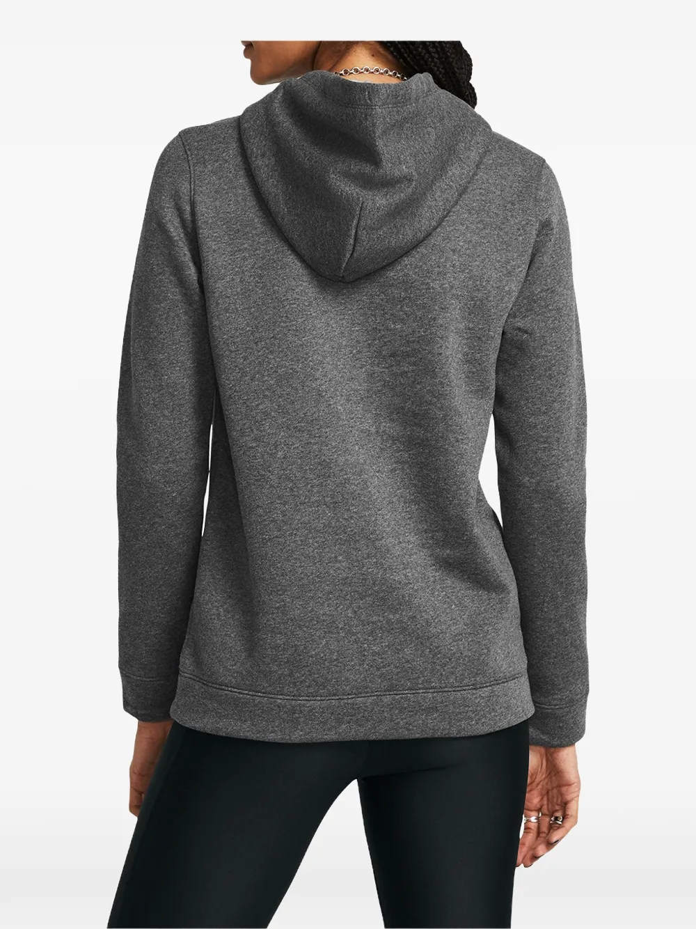 Under Armour Hustle fleece hoodie Grijs
